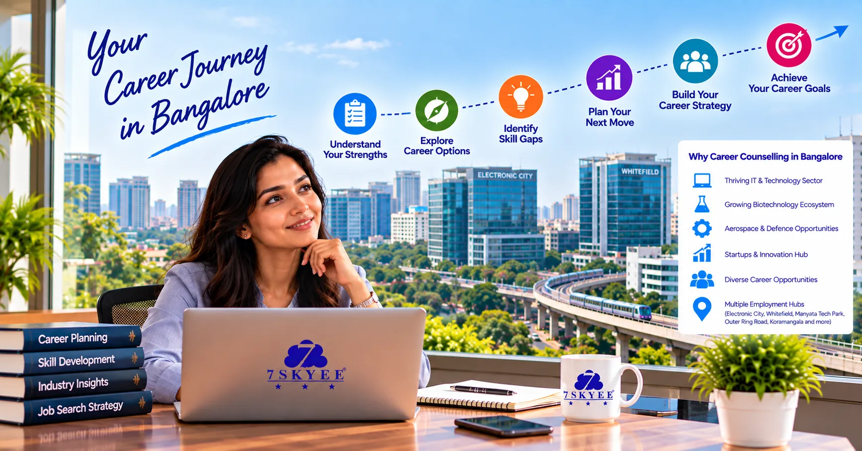 Career counselling in Bangalore for exploring career options, identifying skill gaps and planning professional growth