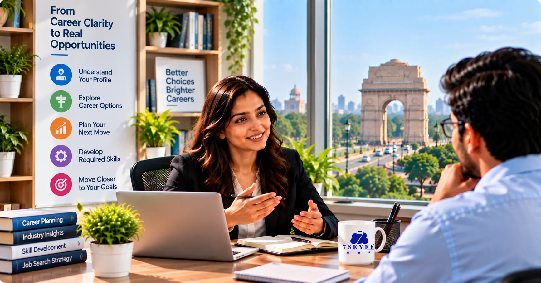Career counselling in Delhi to explore career options, identify strengths and plan professional growth