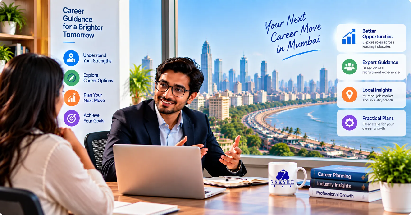 Career counselling in Mumbai for exploring career options, planning career growth and finding better opportunities