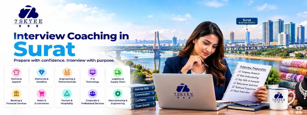 Professional interview coaching in Surat for job interview preparation