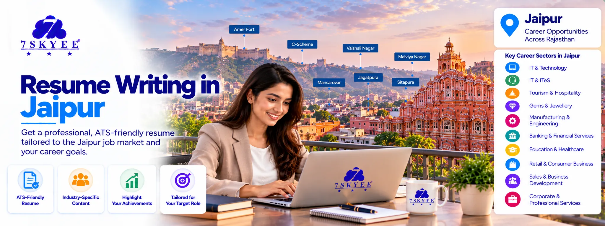 Resume Writing in jaipur 7Skyee