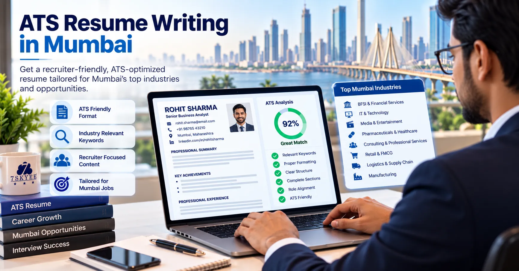 ATS-friendly resume writing and professional resume review in Mumbai
