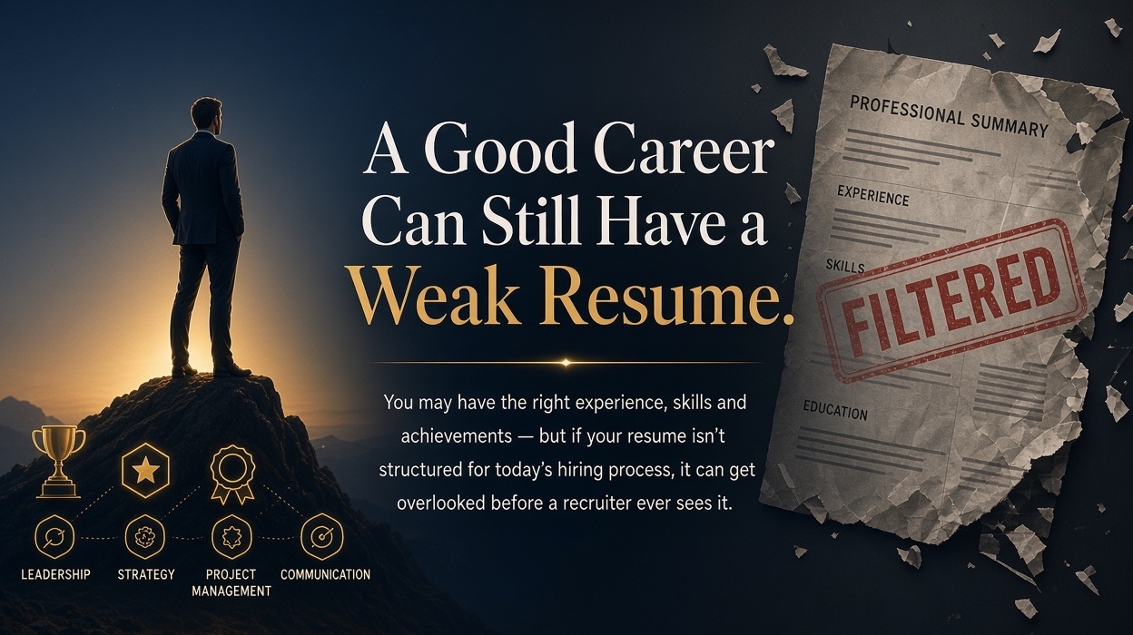 Your Experience May Be Strong. Your Resume May Not Show It.
